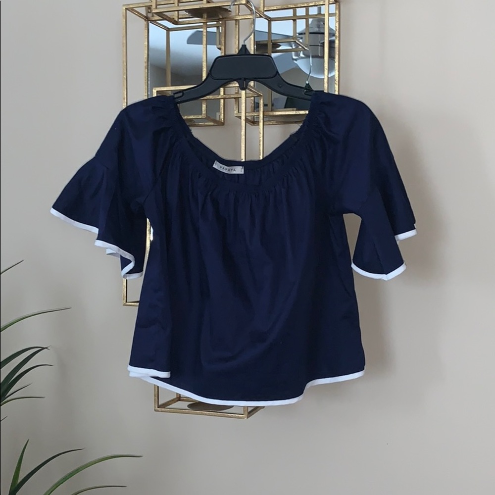 Off the shoulder blouse